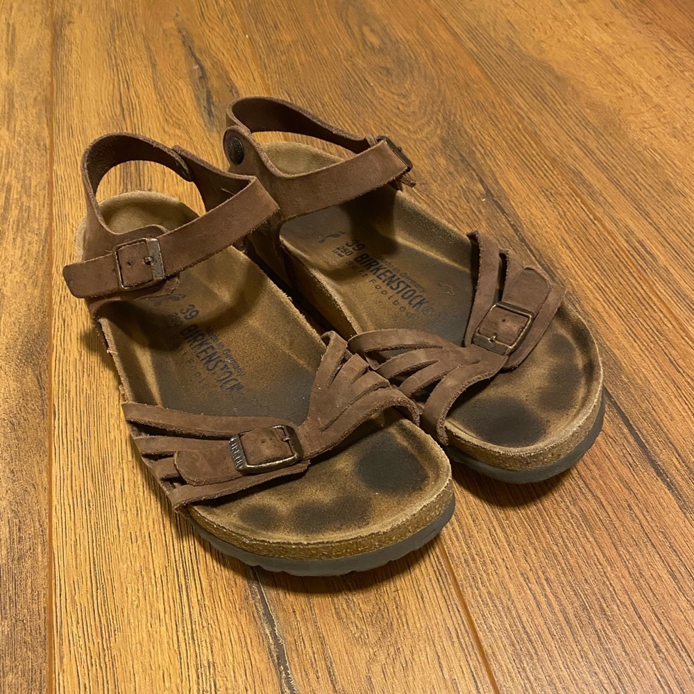 Women’s Brown Birkenstock’s size 39